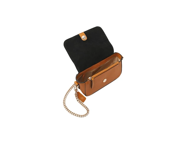 Hand- en schoudertas dr amsterdam, golden oak - afbeelding 3 van  6