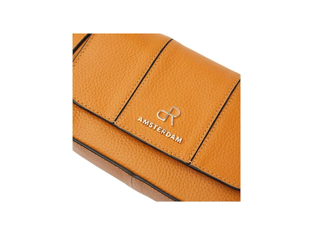 Hand- en schoudertas dr amsterdam, golden oak - afbeelding 4 van  6