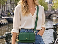 Hand- en schoudertas dr amsterdam, green - afbeelding 5 van  6