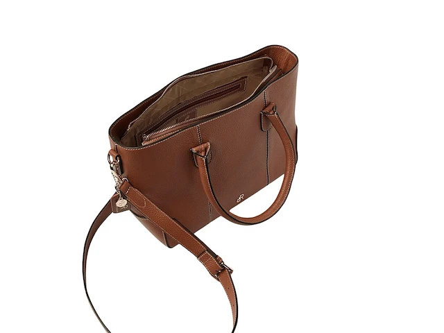 Hand- en schoudertas dr amsterdam, mocha - afbeelding 3 van  6