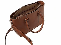 Hand- en schoudertas dr amsterdam, mocha - afbeelding 3 van  6