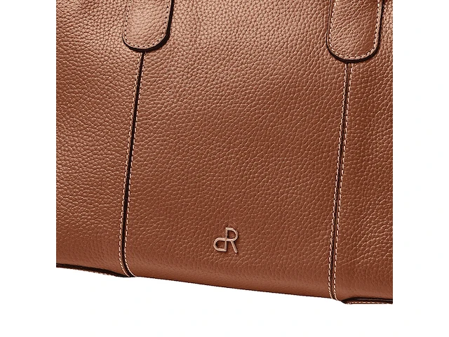 Hand- en schoudertas dr amsterdam, mocha - afbeelding 4 van  6