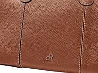Hand- en schoudertas dr amsterdam, mocha - afbeelding 4 van  6