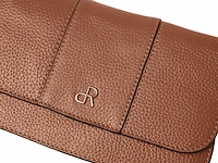 Hand- en schoudertas dr amsterdam, mocha - afbeelding 4 van  6