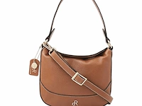 Hand- en schoudertas dr amsterdam, mocha
