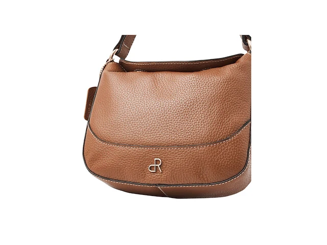 Hand- en schoudertas dr amsterdam, mocha - afbeelding 3 van  6