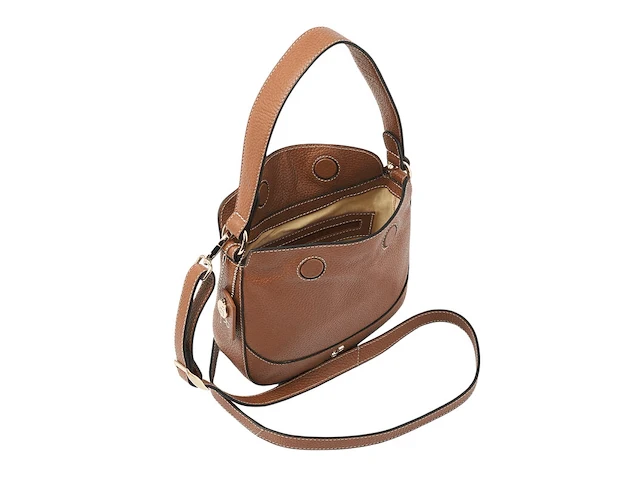 Hand- en schoudertas dr amsterdam, mocha - afbeelding 4 van  6
