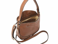 Hand- en schoudertas dr amsterdam, mocha - afbeelding 4 van  6