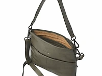 Hand- en schoudertas dr amsterdam, olive - afbeelding 3 van  6