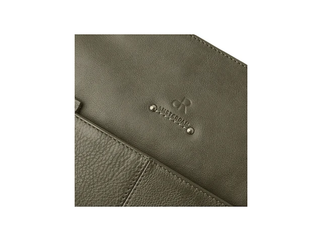 Hand- en schoudertas dr amsterdam, olive - afbeelding 4 van  6