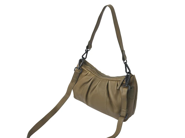 Hand- en schoudertas dr amsterdam, olive - afbeelding 2 van  6