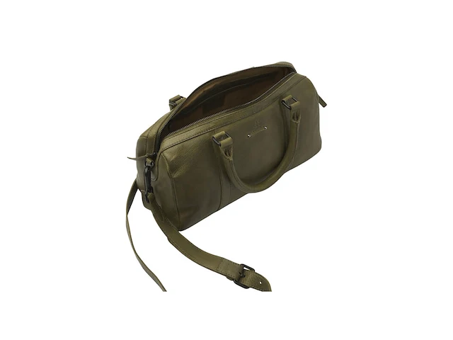 Hand- en schoudertas dr amsterdam, olive - afbeelding 3 van  6