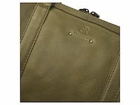 Hand- en schoudertas dr amsterdam, olive - afbeelding 4 van  6