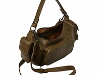 Hand- en schoudertas dr amsterdam, olive - afbeelding 3 van  6