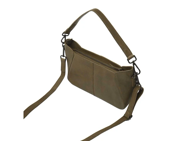 Hand- en schoudertas dr amsterdam, olive - afbeelding 2 van  6