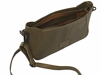 Hand- en schoudertas dr amsterdam, olive - afbeelding 3 van  6