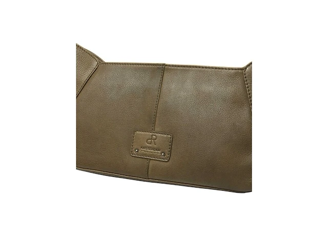 Hand- en schoudertas dr amsterdam, olive - afbeelding 4 van  6