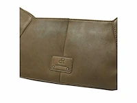 Hand- en schoudertas dr amsterdam, olive - afbeelding 4 van  6