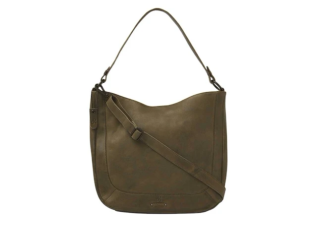 Hand- en schoudertas dr amsterdam, olive - afbeelding 1 van  6
