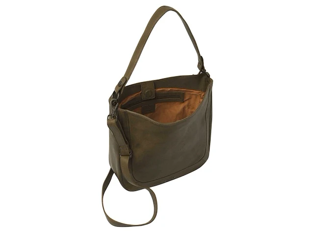 Hand- en schoudertas dr amsterdam, olive - afbeelding 3 van  6