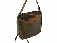 Hand- en schoudertas dr amsterdam, olive - afbeelding 3 van  6