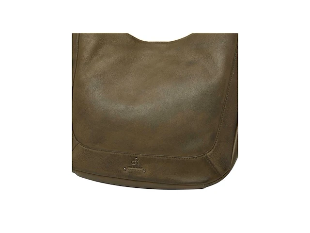 Hand- en schoudertas dr amsterdam, olive - afbeelding 4 van  6