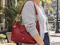 Hand- en schoudertas dr amsterdam, red - afbeelding 5 van  6
