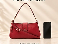 Hand- en schoudertas dr amsterdam, tango red - afbeelding 6 van  6