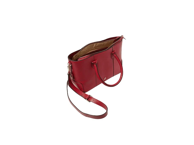 Hand- en schoudertas dr amsterdam, tango red - afbeelding 3 van  6