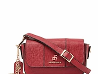 Hand- en schoudertas dr amsterdam, tango red