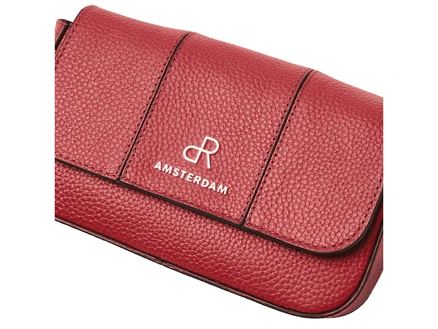 Hand- en schoudertas dr amsterdam, tango red - afbeelding 4 van  6