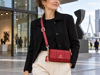 Hand- en schoudertas dr amsterdam, tango red - afbeelding 5 van  6
