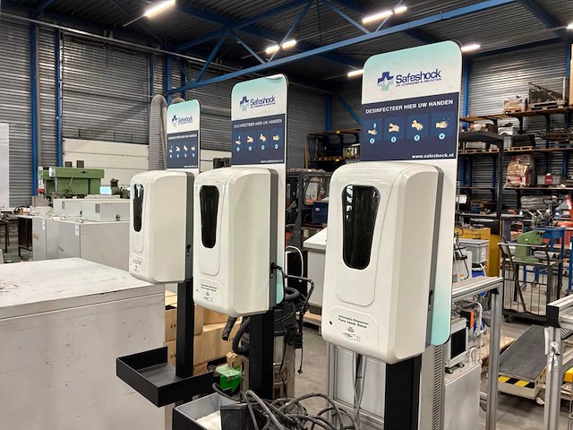 Hand desinfecteer station (3x) - afbeelding 1 van  4