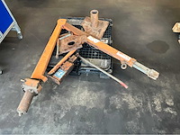 Hand hydraulische bestelwagen laadkraan - afbeelding 1 van  4