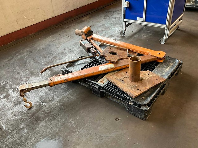 Hand hydraulische bestelwagen laadkraan - afbeelding 4 van  4
