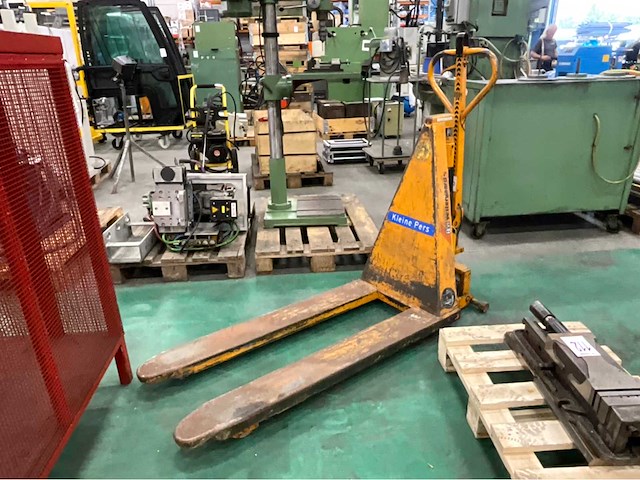 Hand hydraulische hoogheffer palletwagen - afbeelding 2 van  5