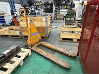 Hand hydraulische hoogheffer palletwagen - afbeelding 3 van  5