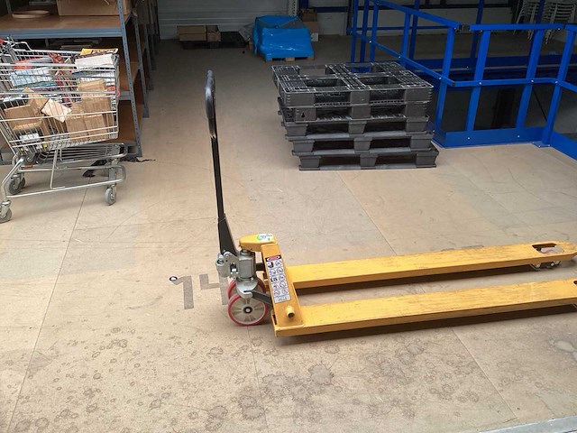Hand hydraulische palletwagen - 2000kg - 180cm - afbeelding 2 van  6