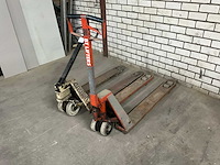 Hand hydraulische palletwagen (2x) - afbeelding 2 van  6