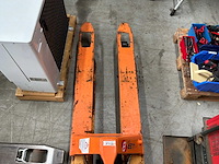 Hand hydraulische palletwagen (2x) - afbeelding 4 van  7