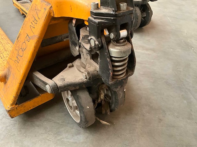 Hand hydraulische palletwagen (2x) - afbeelding 3 van  3
