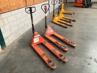 Hand hydraulische palletwagen (2x) - afbeelding 2 van  8