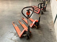 Hand hydraulische palletwagen (2x) - afbeelding 4 van  8