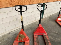 Hand hydraulische palletwagen (2x) - afbeelding 4 van  9