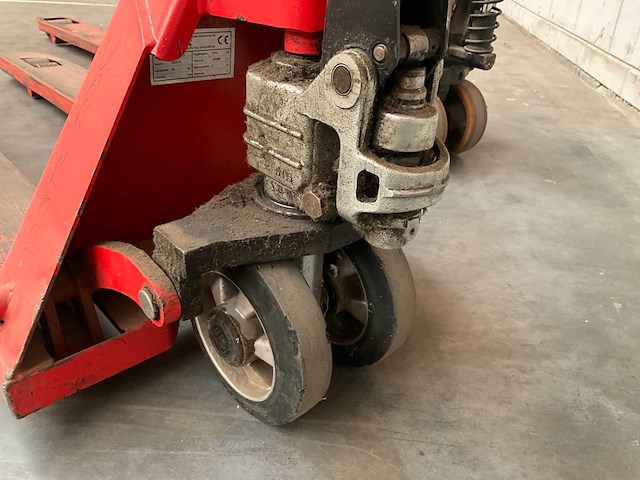 Hand hydraulische palletwagen (2x) - afbeelding 6 van  9