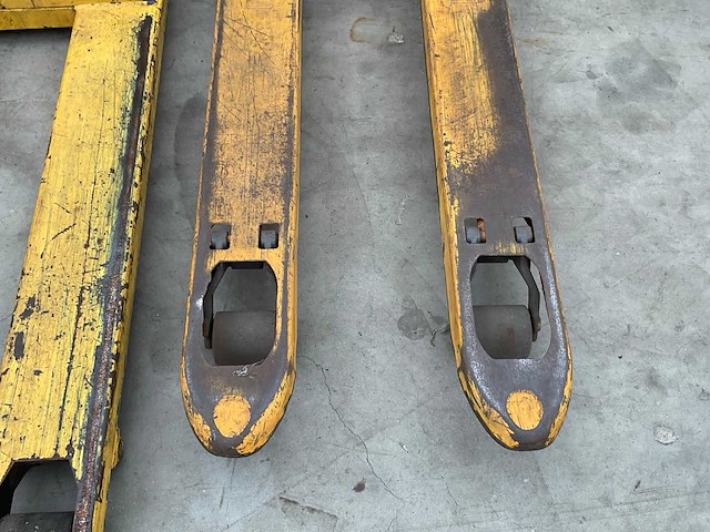 Hand hydraulische palletwagen (2x) - afbeelding 3 van  5