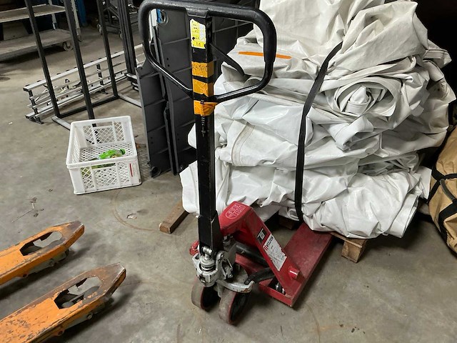 Hand hydraulische palletwagen (2x) - afbeelding 5 van  6