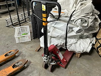 Hand hydraulische palletwagen (2x) - afbeelding 5 van  6
