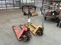 Hand hydraulische palletwagen (2x) - afbeelding 4 van  4