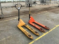 Hand hydraulische palletwagen (2x) - afbeelding 2 van  6